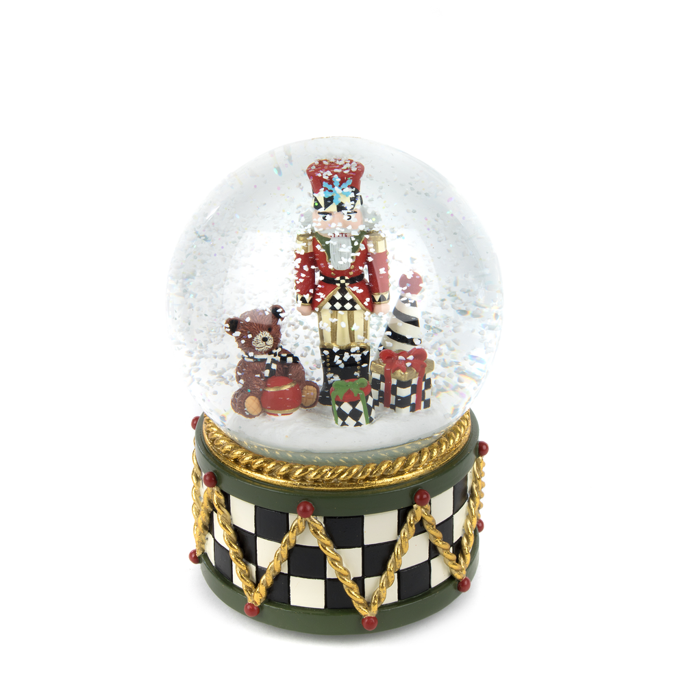 Nutcracker Snow Globe