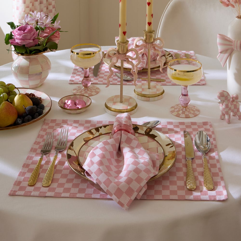 Woven Check Placemat, Set of 4