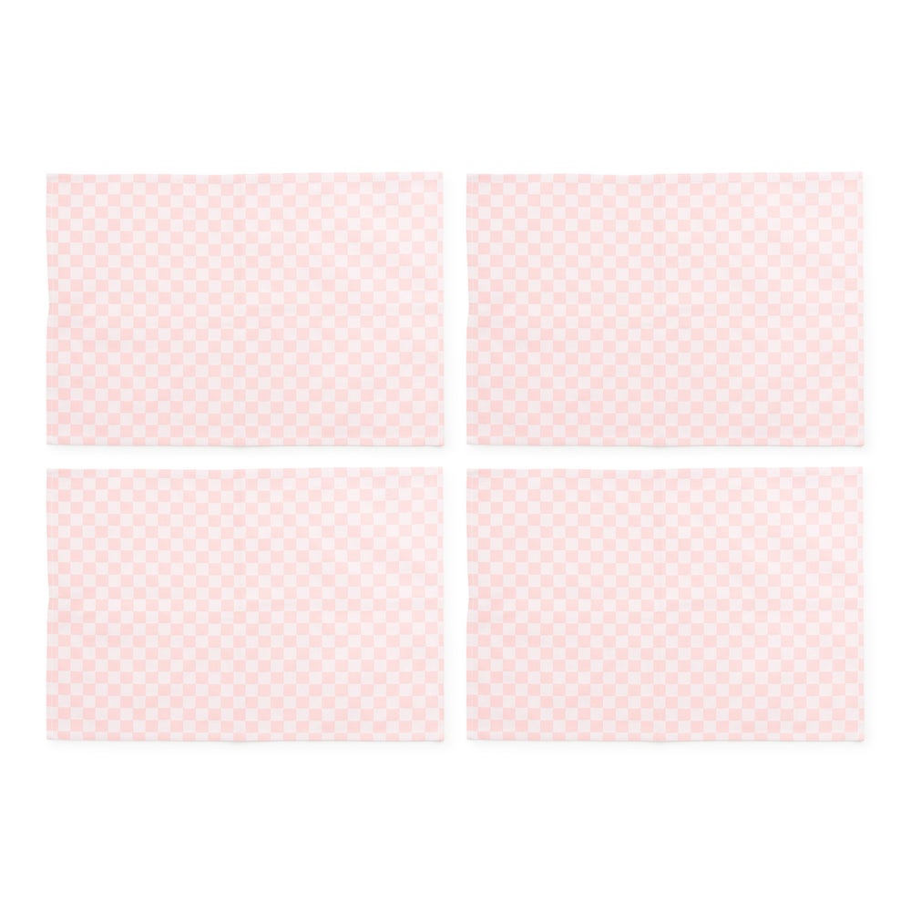 Woven Check Placemat, Set of 4