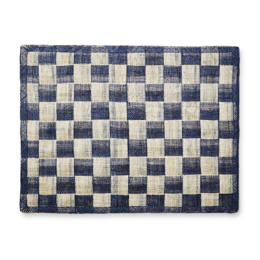 Sinamay Placemats, Set of 4