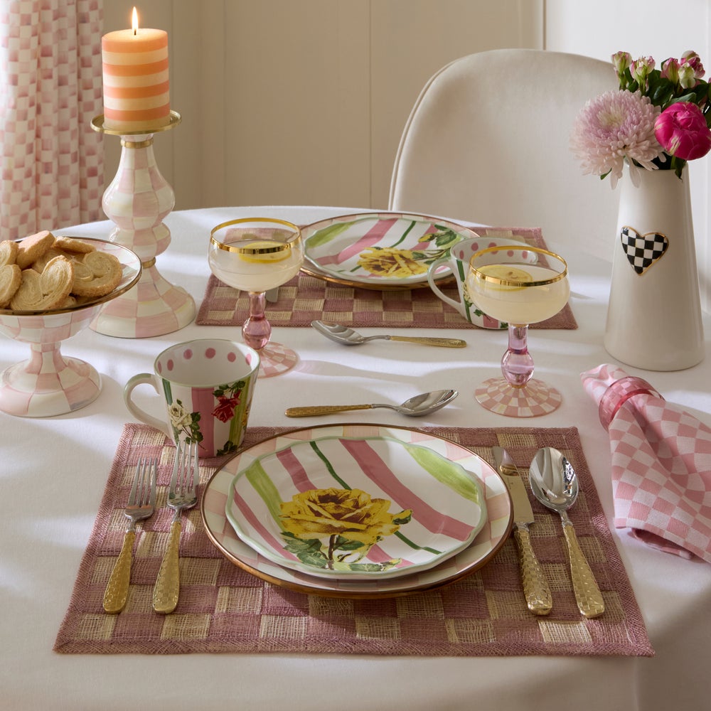 Sinamay Placemats, Set of 4