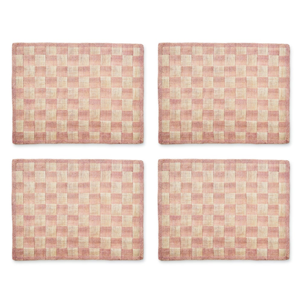 Sinamay Placemats, Set of 4