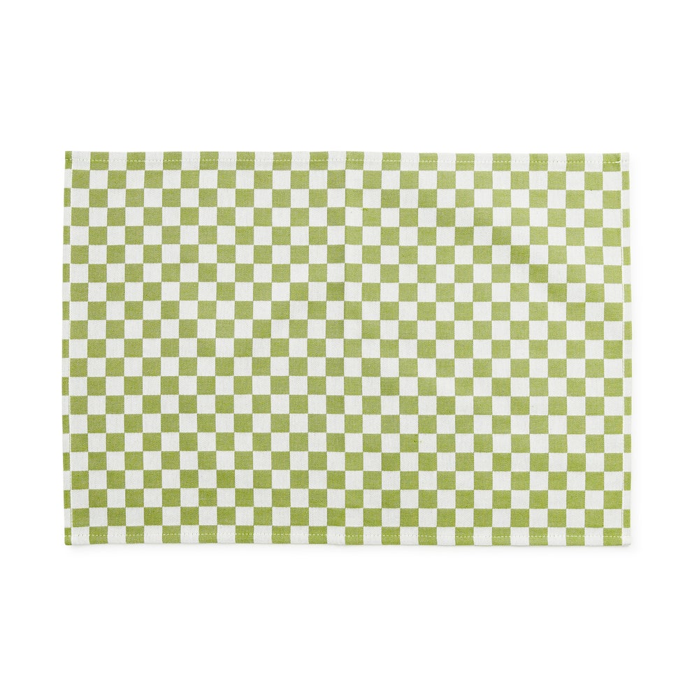 Woven Check Placemat, Set of 4