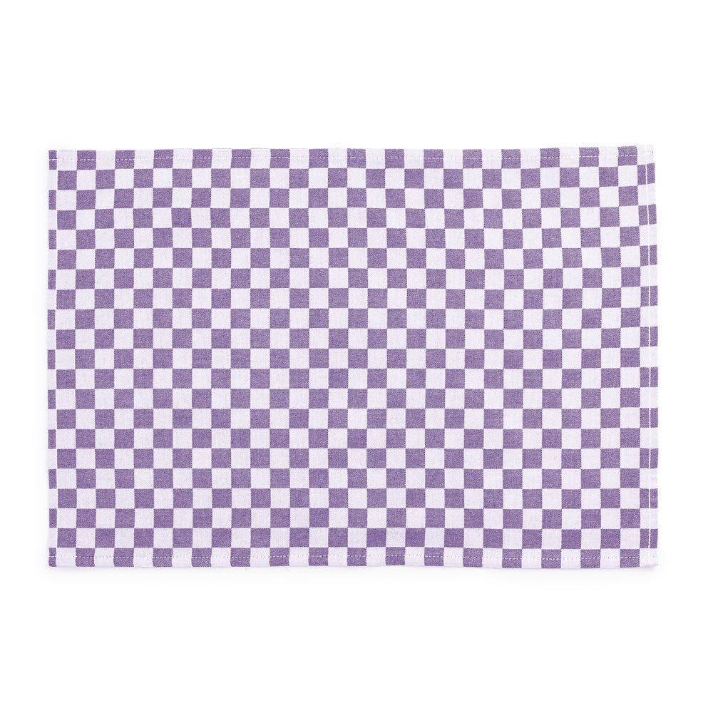 Woven Check Placemat, Set of 4