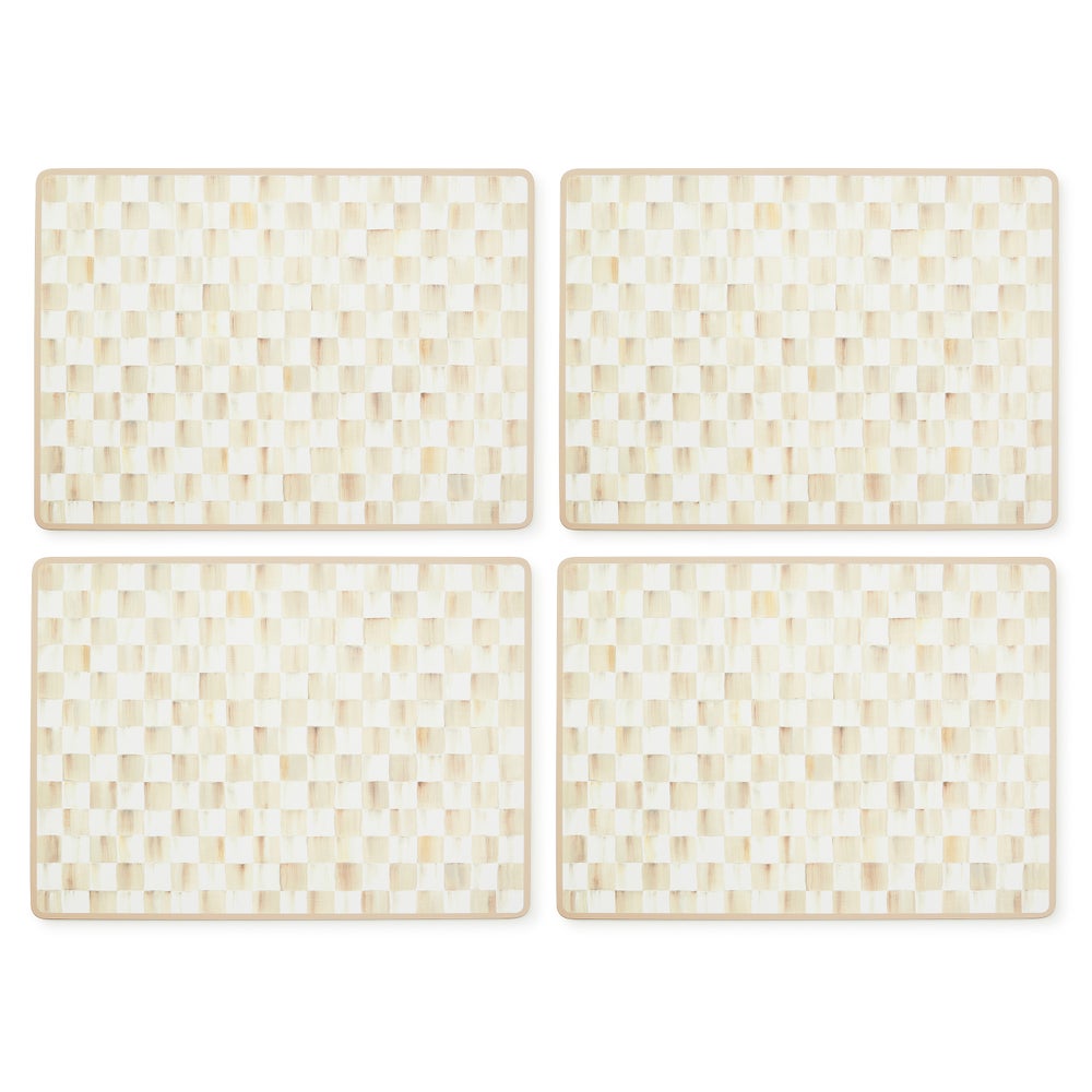 Cork Back Placemats, Set of 4