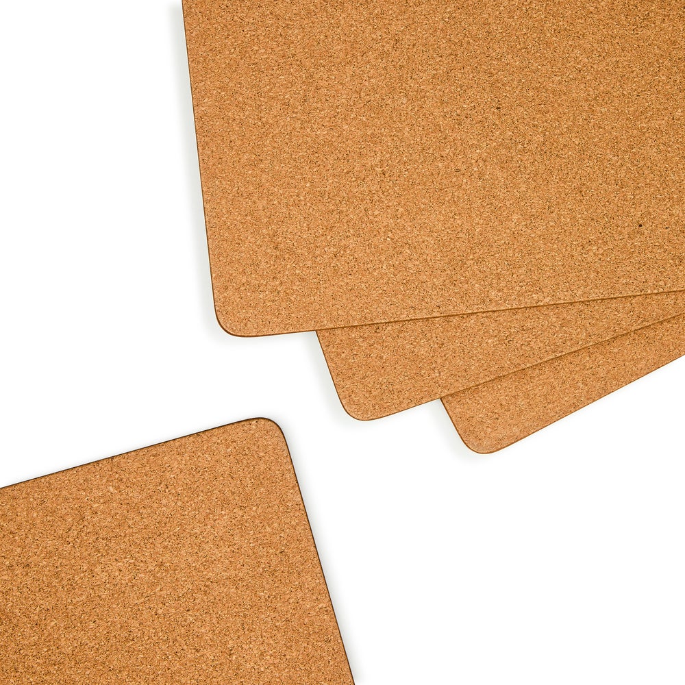 Cork Back Placemats, Set of 4
