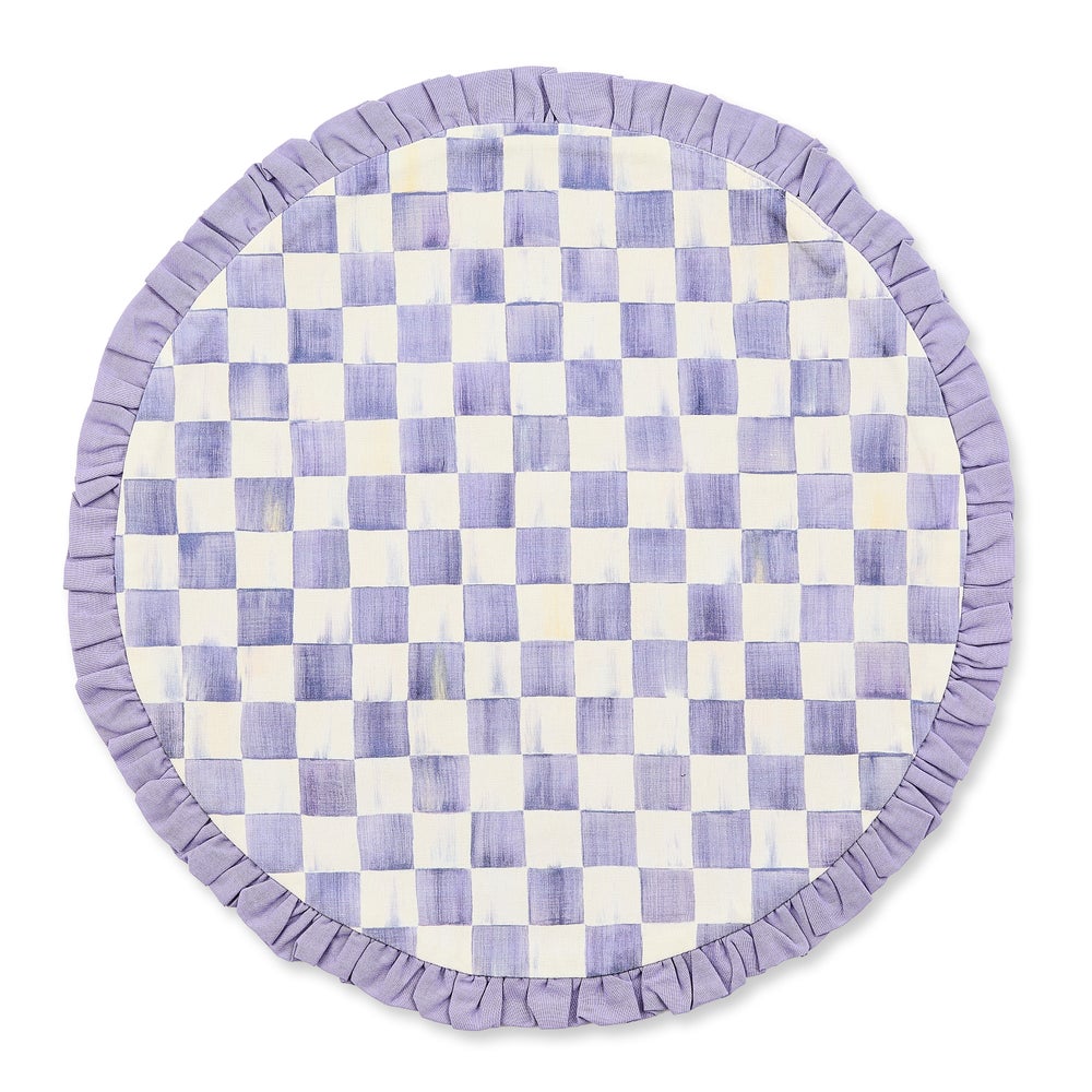 Check Round Placemat