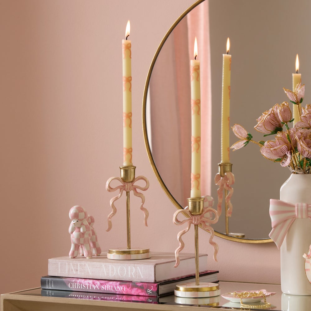 It's All About the Bow Candleholder