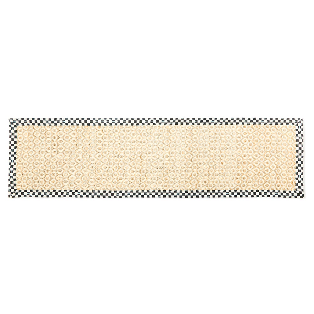 Courtly Check Natural Honeycomb Rug