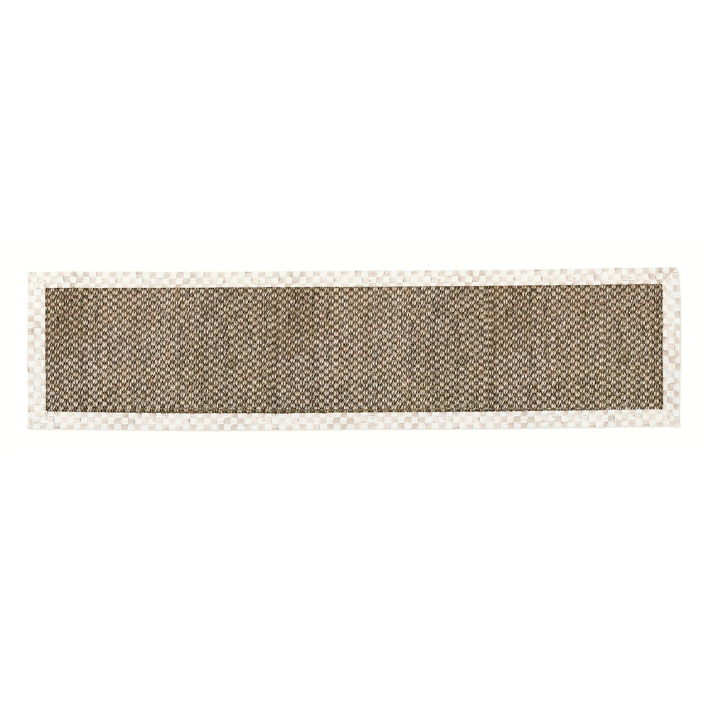 Mocha Check Chunky Sisal Rug