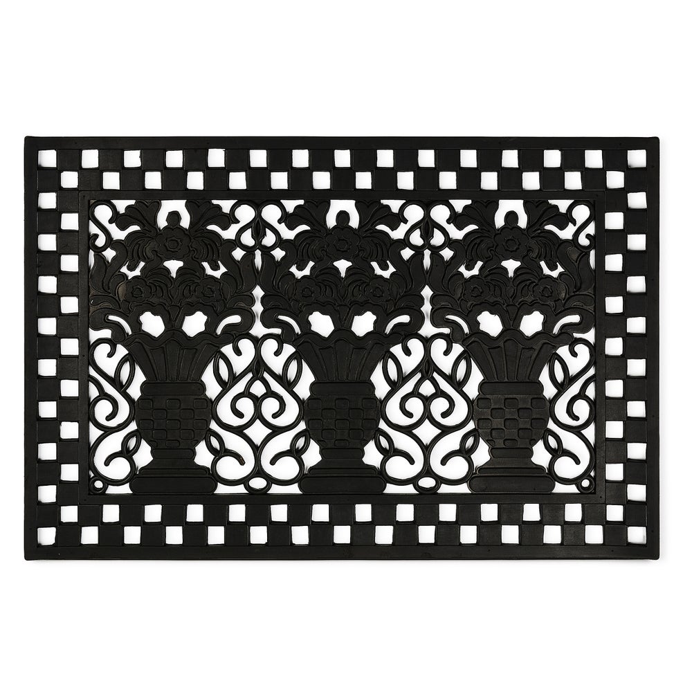 Great Vase Rubber Entrance Mat