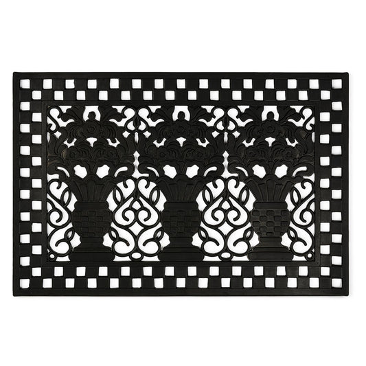 Great Vase Rubber Entrance Mat