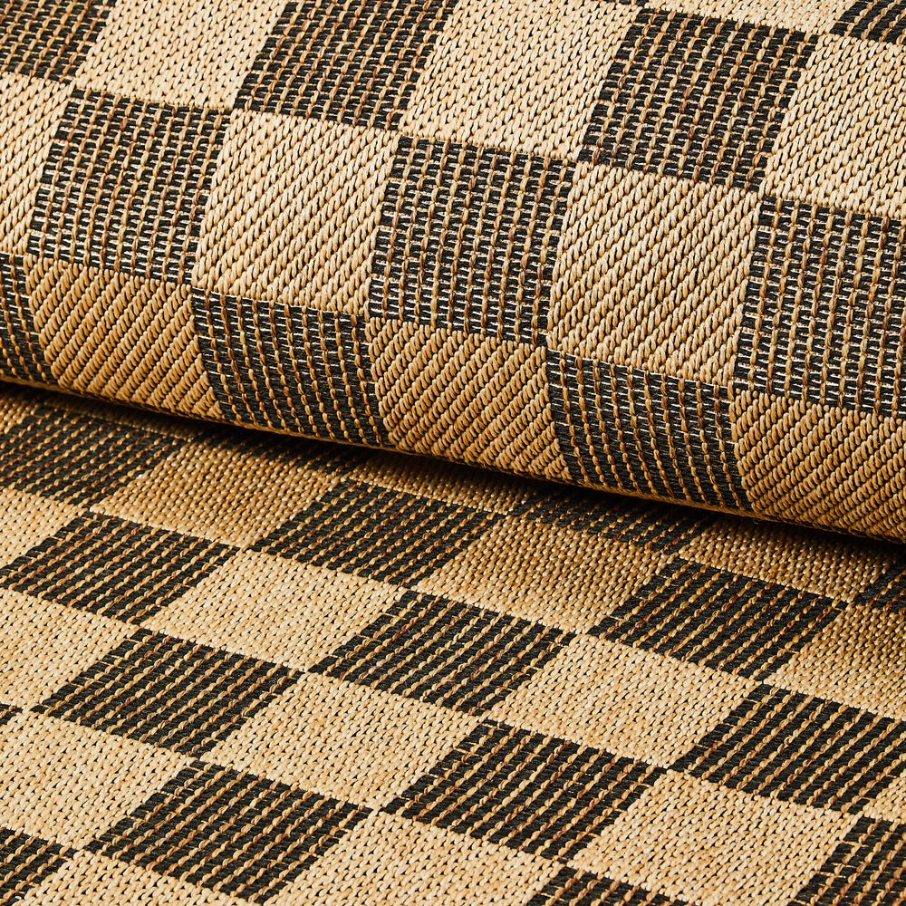Checked Indoor/Outdoor Rug