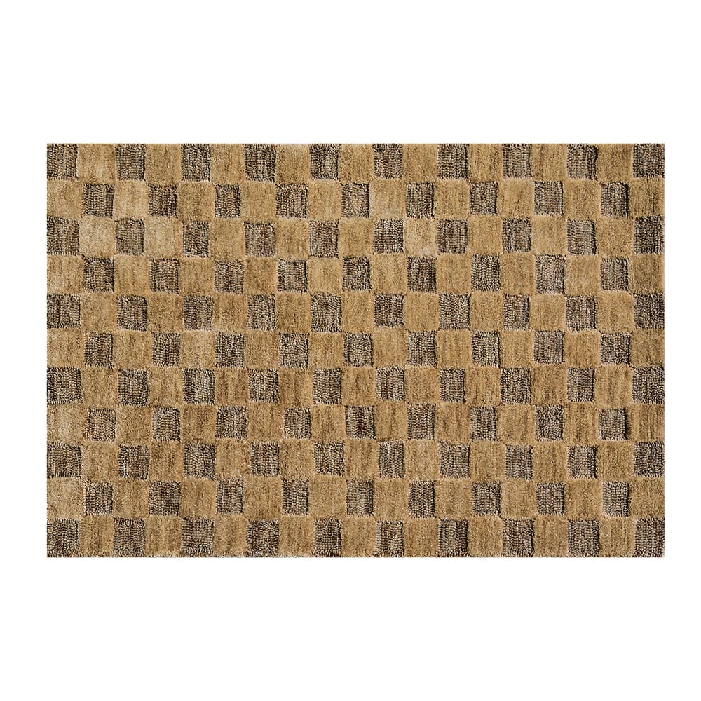 Cocoa Checkerboard Rug