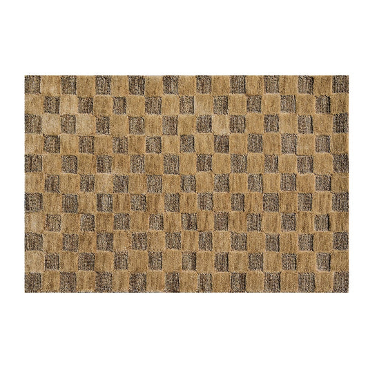 Cocoa Checkerboard Rug