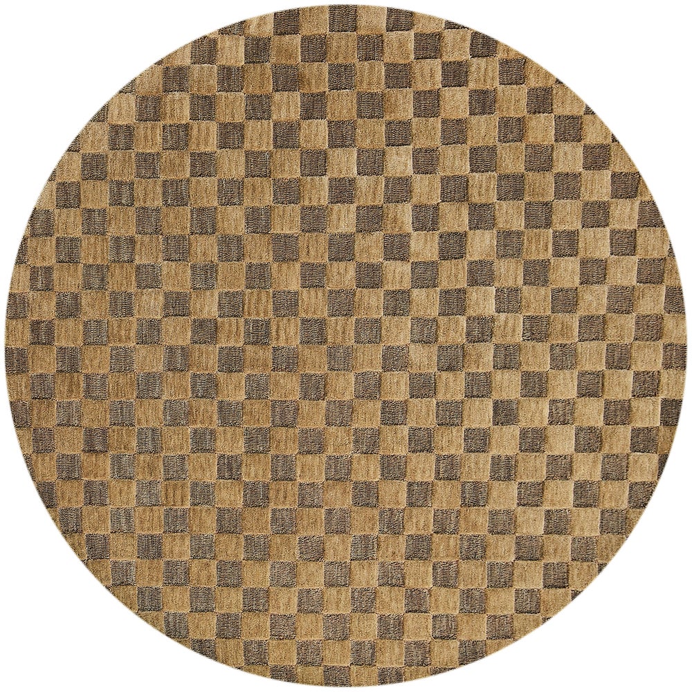 Cocoa Checkerboard Rug