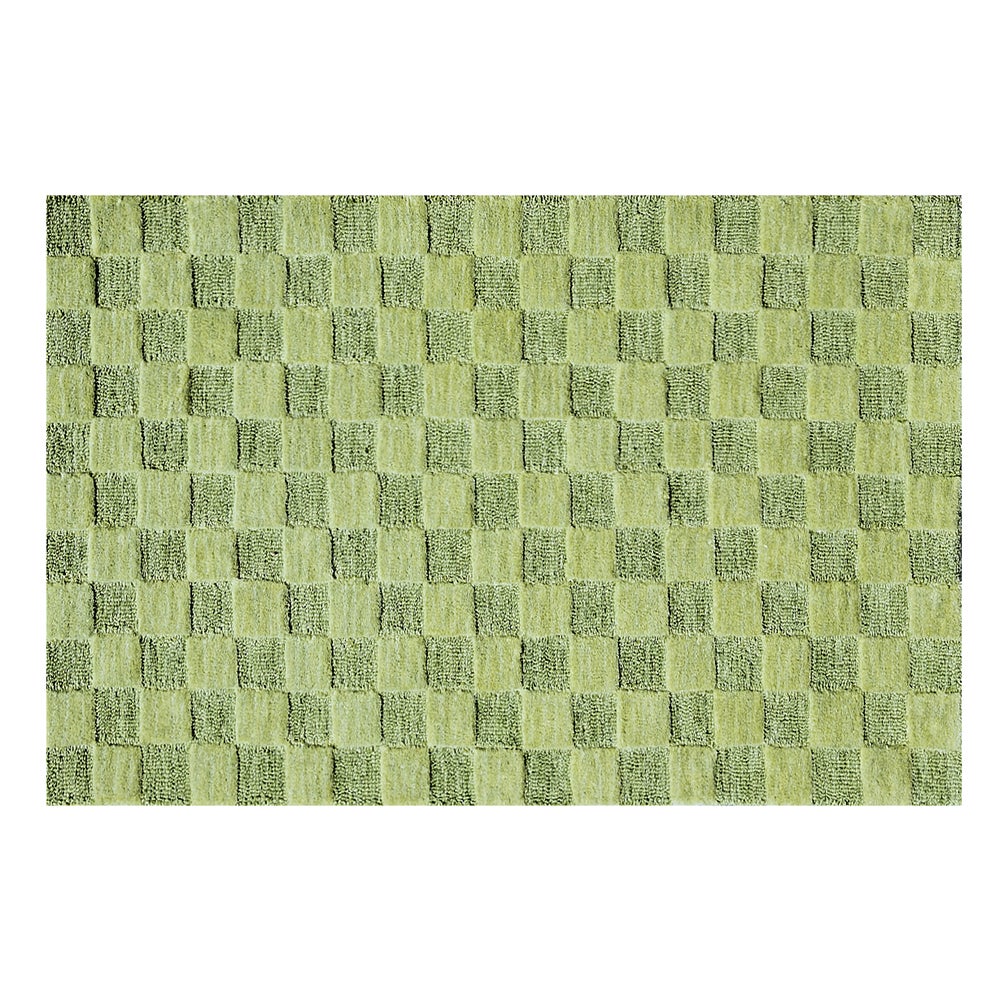 Moss Checkerboard Rug