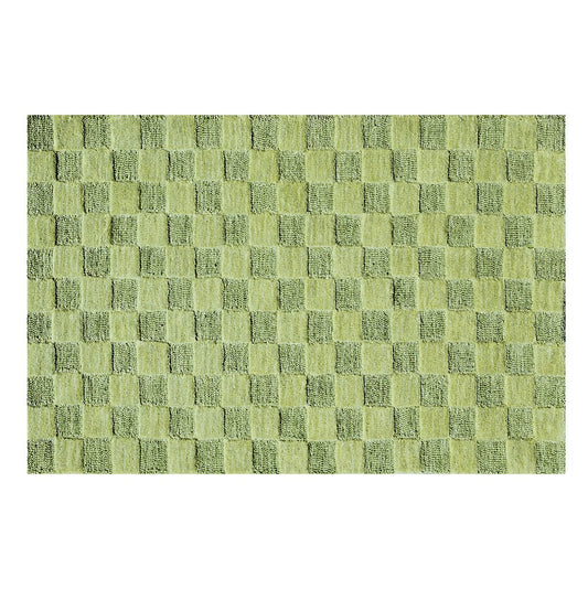 Moss Checkerboard Rug