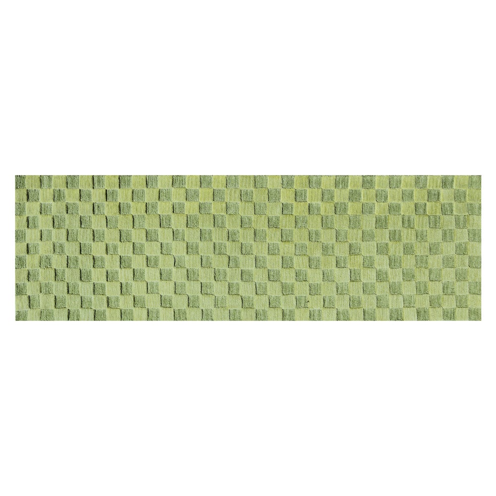 Moss Checkerboard Rug