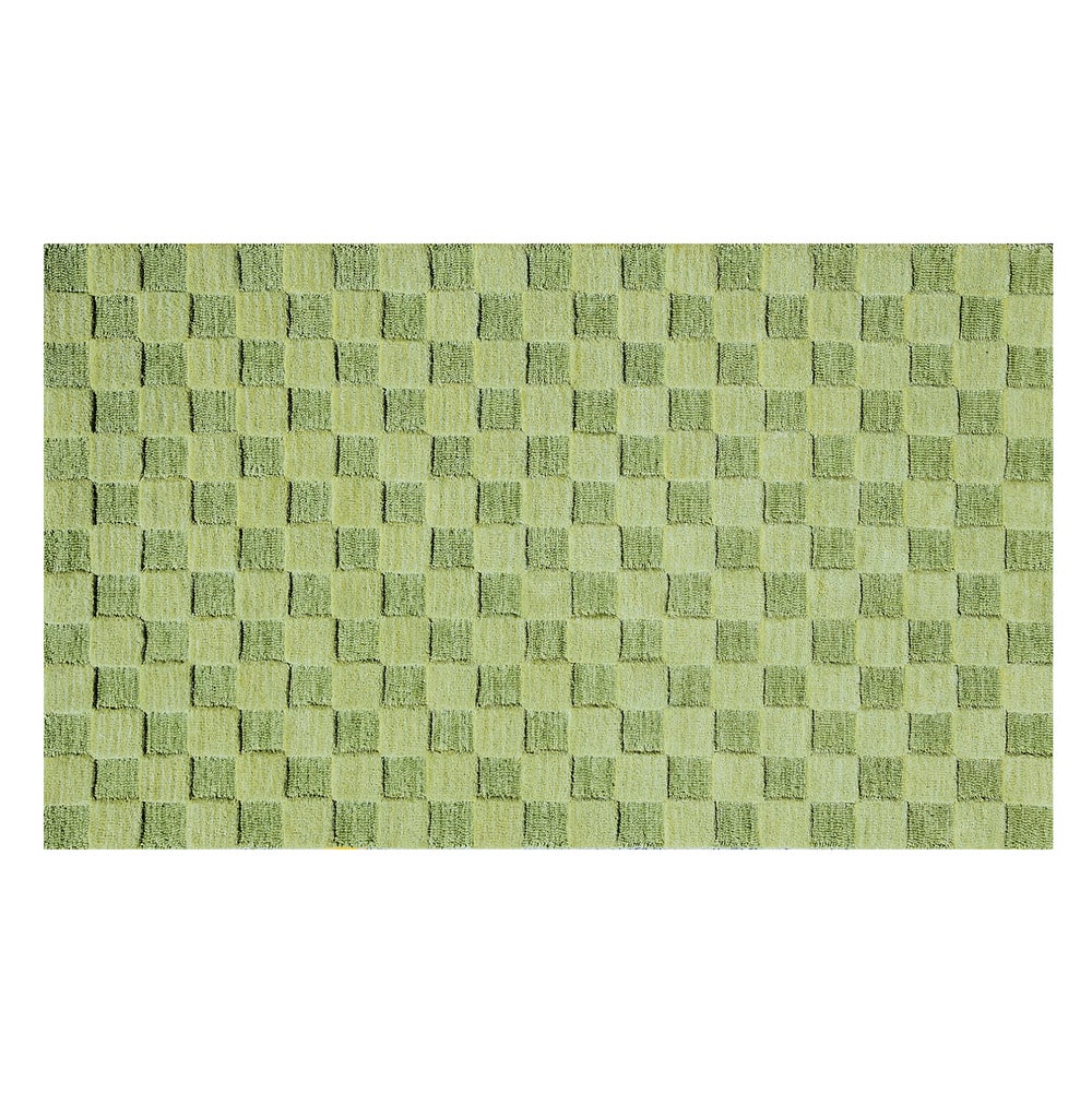 Moss Checkerboard Rug