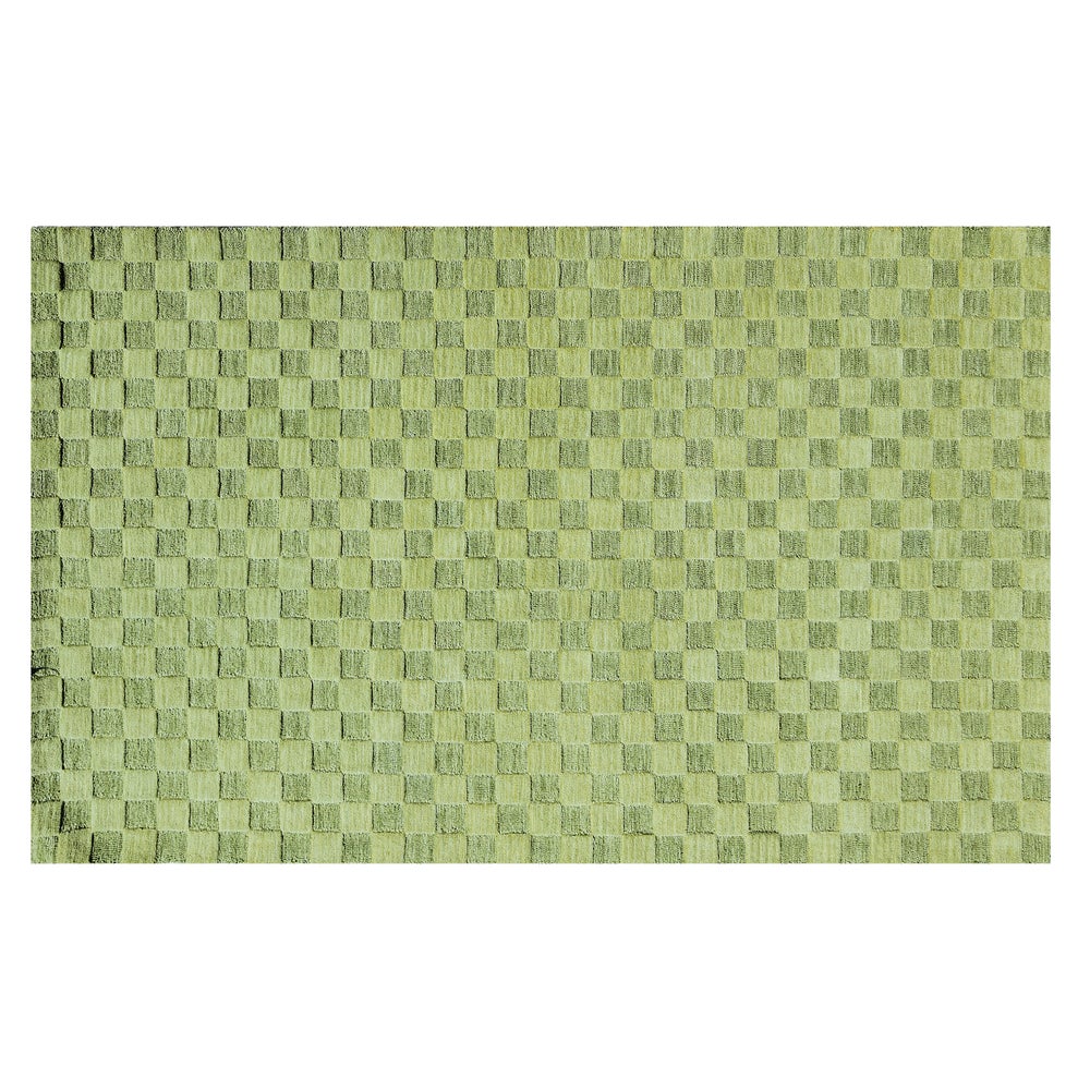 Moss Checkerboard Rug