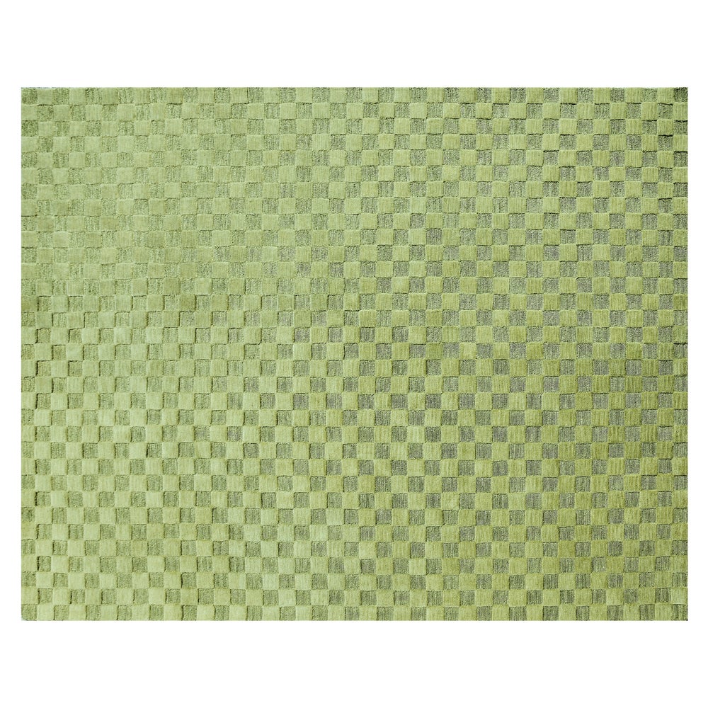 Moss Checkerboard Rug