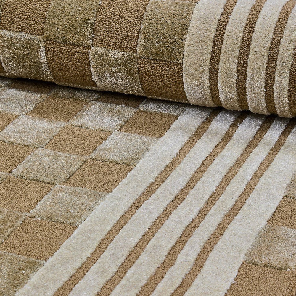 Tonal Check Rug