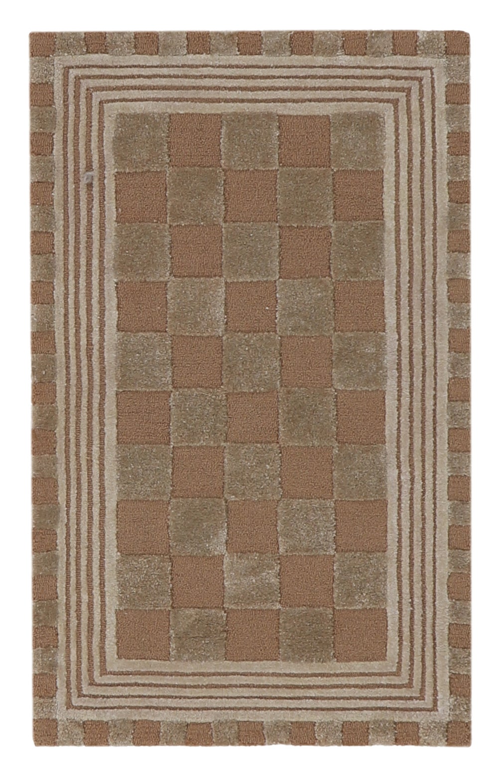 Tonal Check Rug