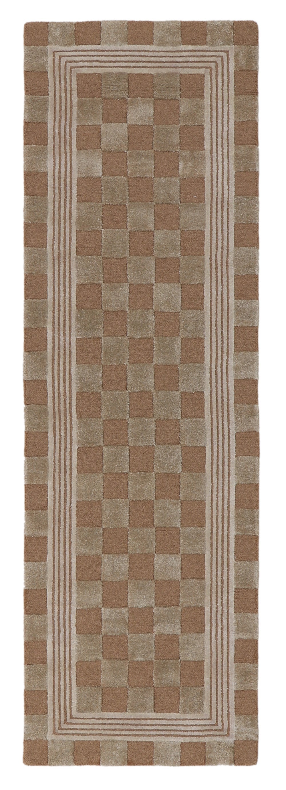 Tonal Check Rug