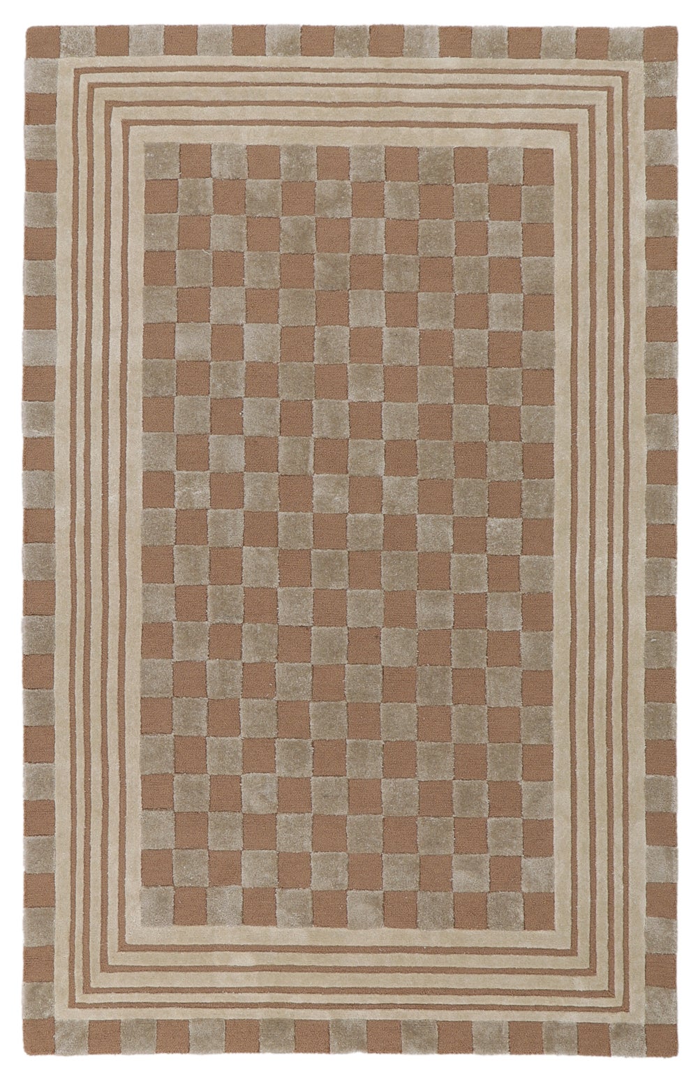 Tonal Check Rug