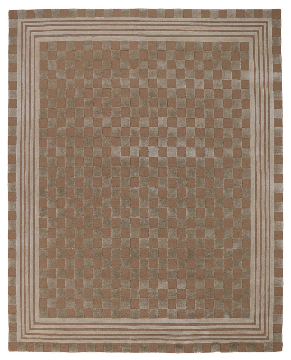 Tonal Check Rug