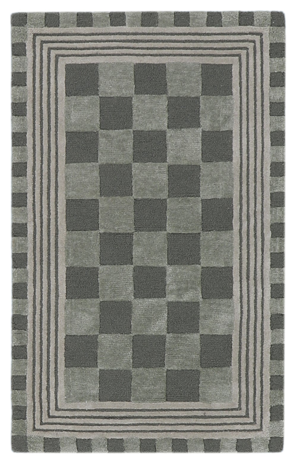 Tonal Check Rug