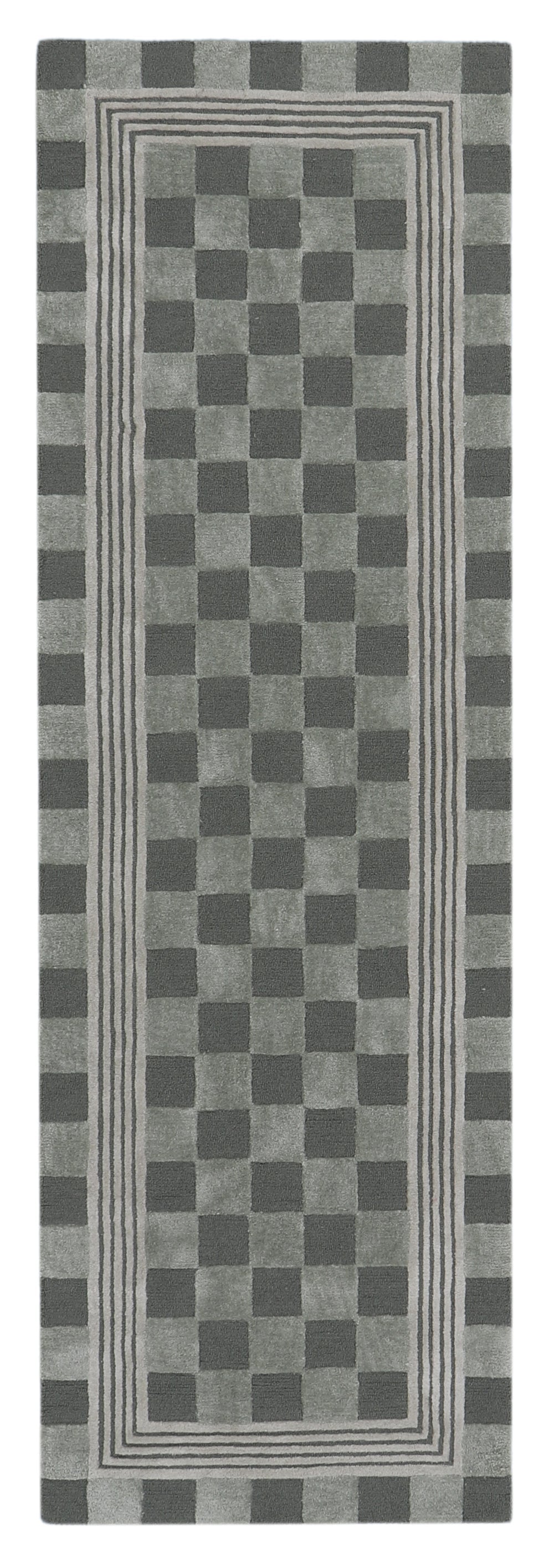 Tonal Check Rug