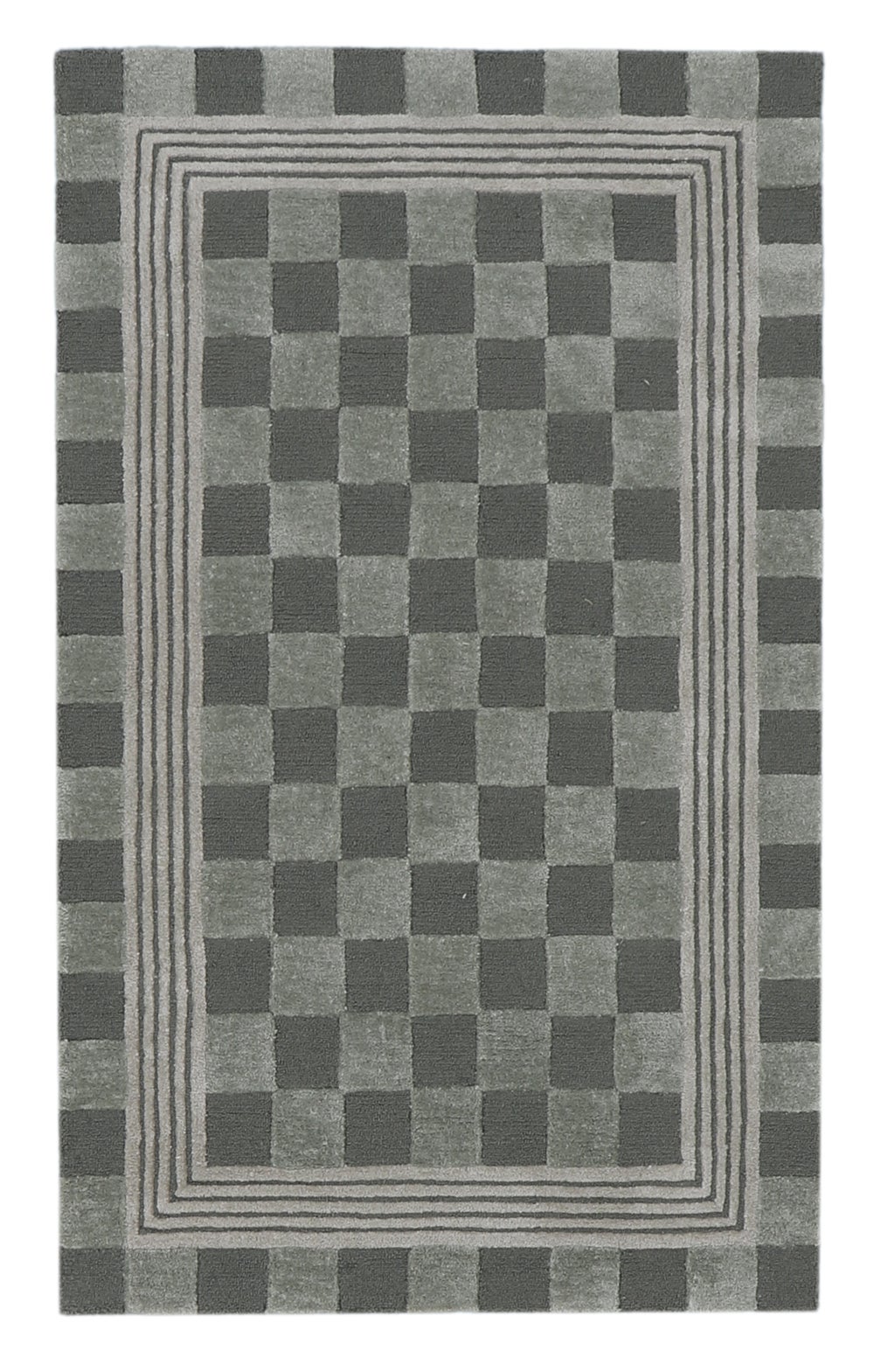 Tonal Check Rug