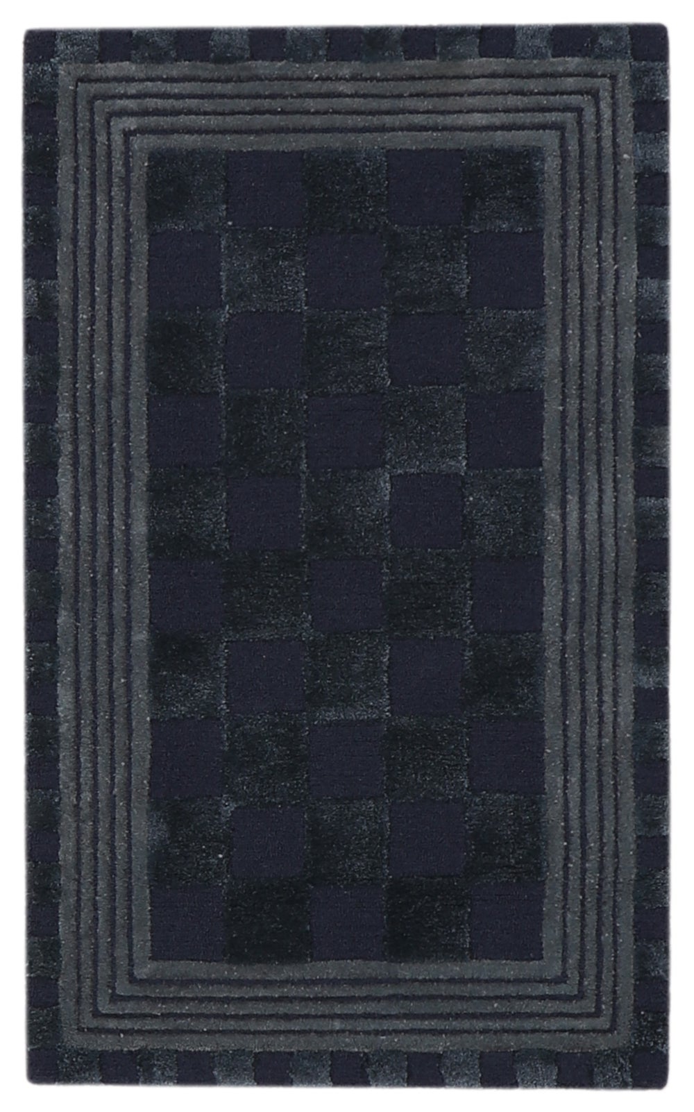 Tonal Check Rug
