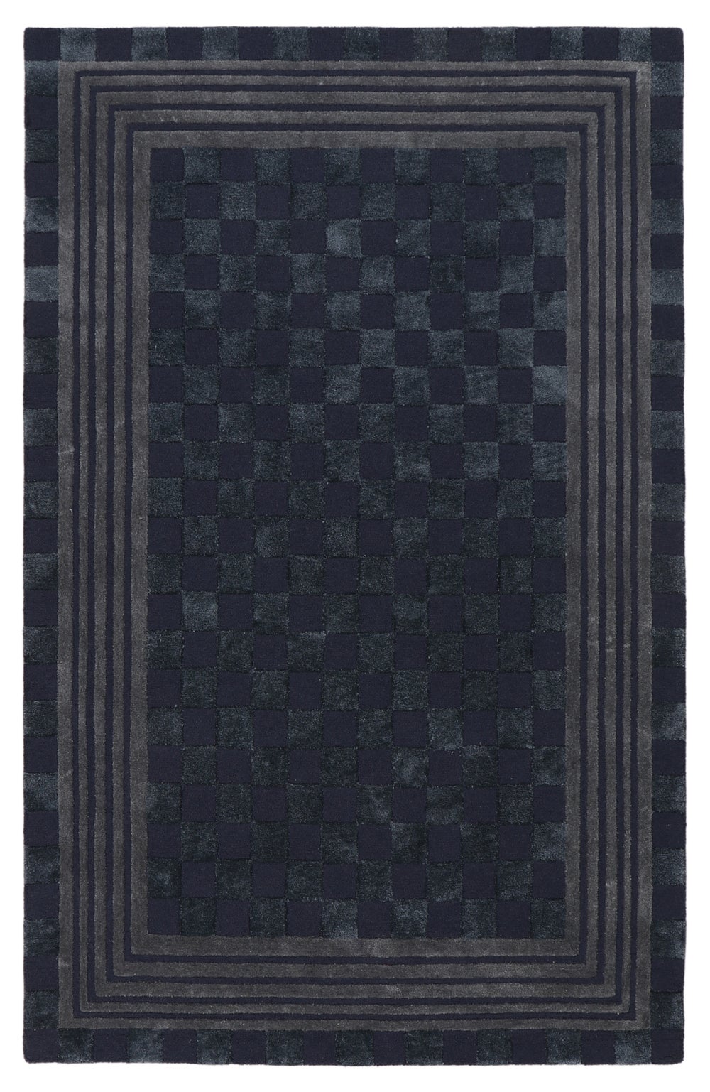 Tonal Check Rug