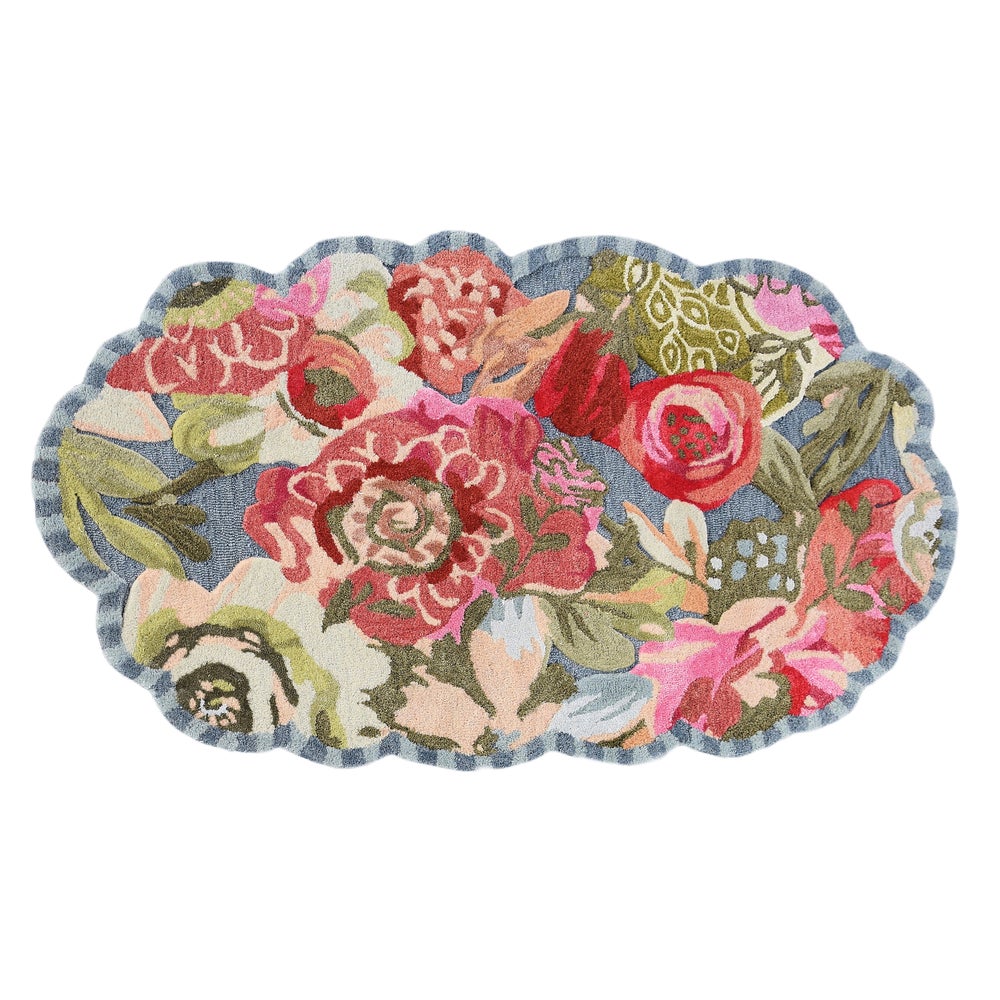 Sea Garden Floral Rug
