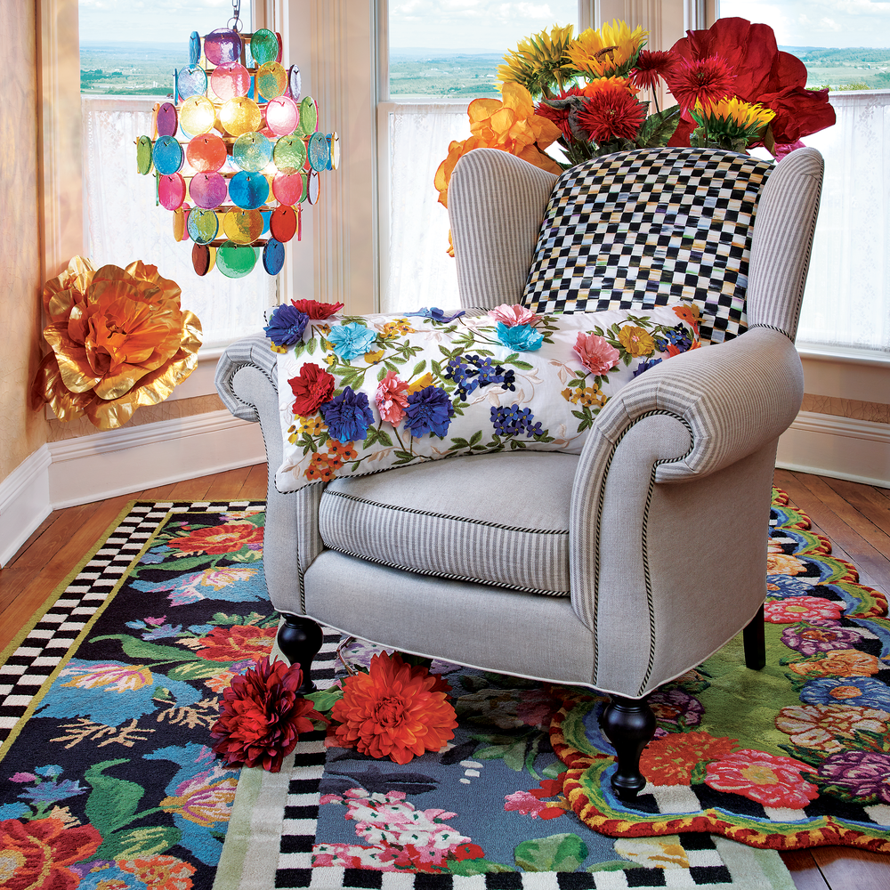Tudor Rose 6' Octagon Rug