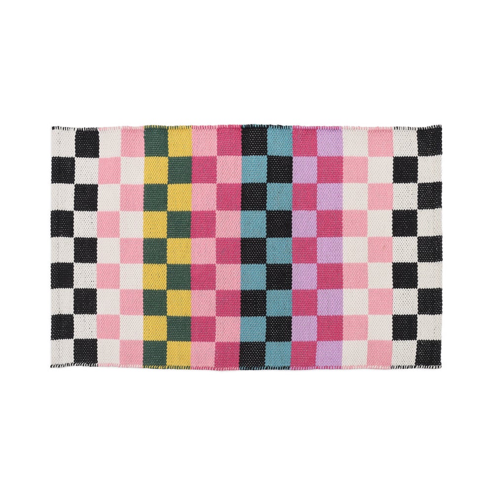Calypso Checked Indoor/Outdoor Rug