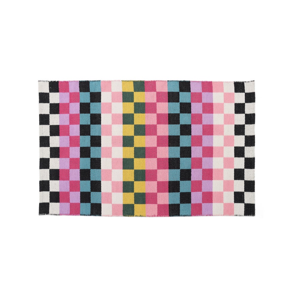 Calypso Checked Indoor/Outdoor Rug