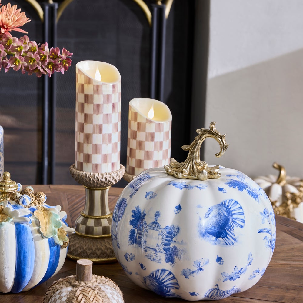 Check Flameless Pillar Candle