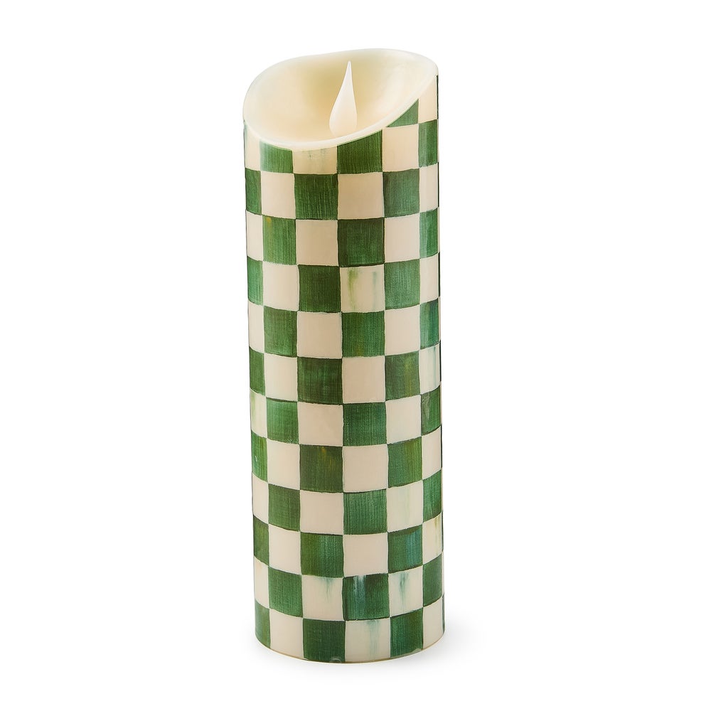 Check Flameless Pillar Candle