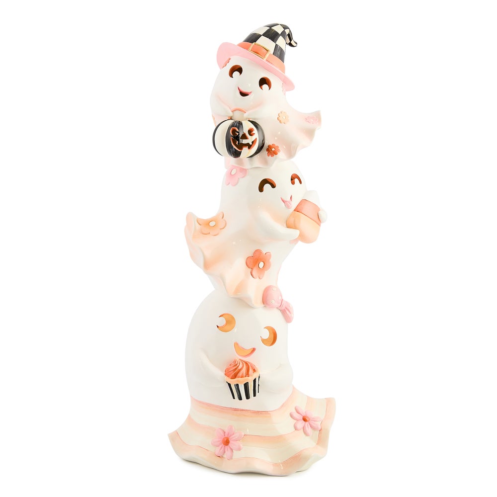 Hocus Pocus Illuminated Stacked Ghosts Figure