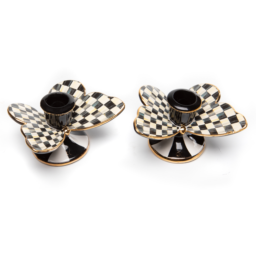 Butterfly Candle Holders, Set of 2