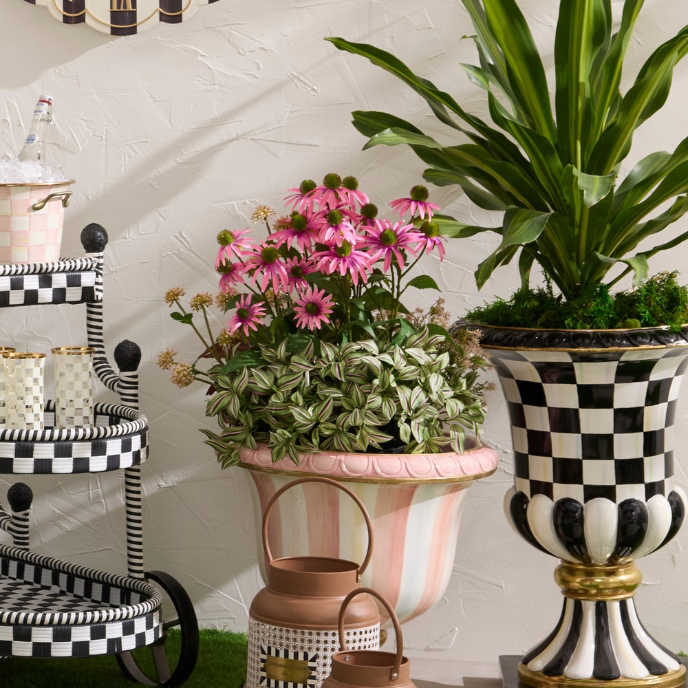 Everlasting Pink Mix Urn Filler