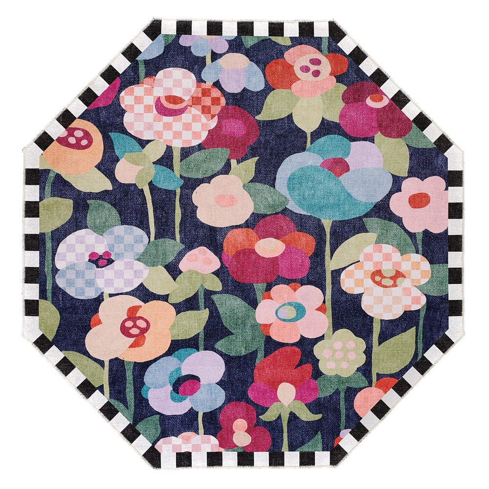 Posie Field Washable Rug