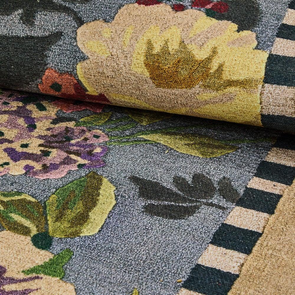Tudor Rose Washable Rug