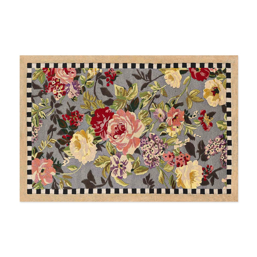 Tudor Rose Washable Rug