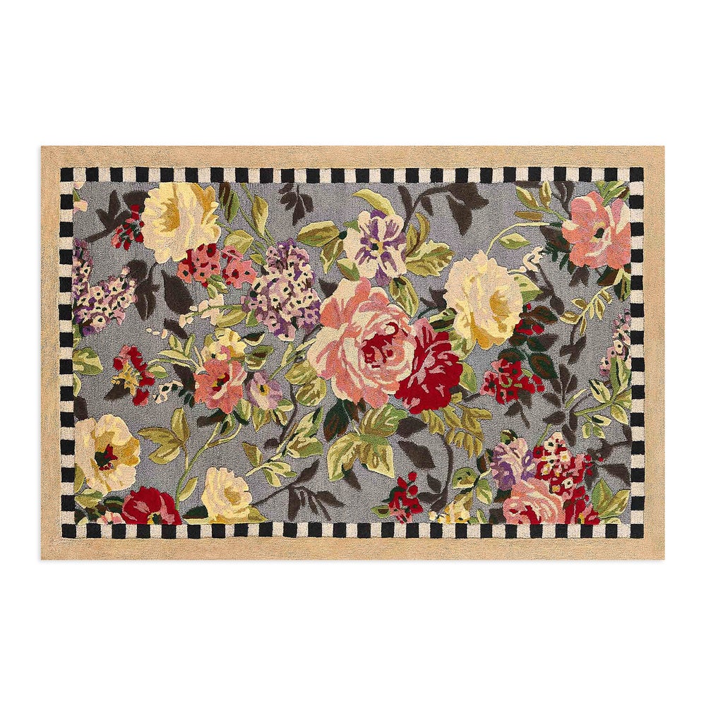 Tudor Rose Washable Rug