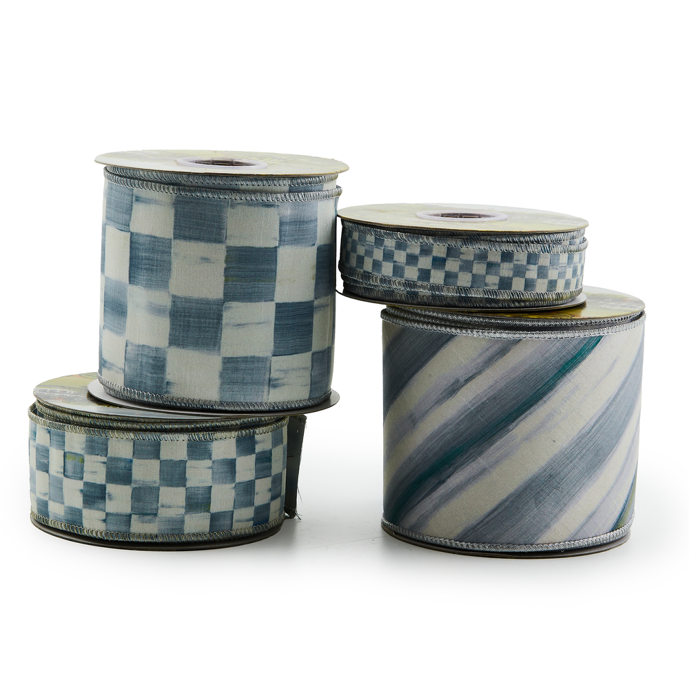 Sterling Stripe 4" Ribbon